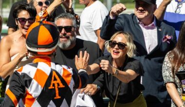 San Diego friends live out horse racing dream at Breeders' Cup, 'just down the street' in Del Mar