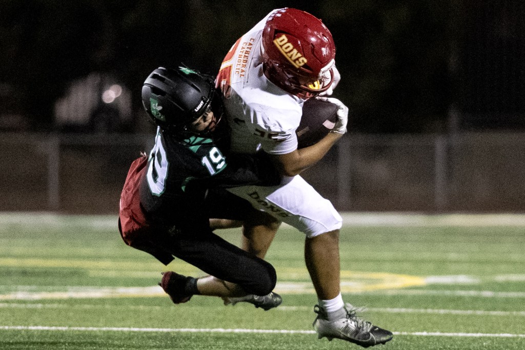 Fa'alave-Johnson leads Cathedral Catholic past rival Lincoln