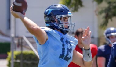 USD, coming off bye, heads east to take on Davidson
