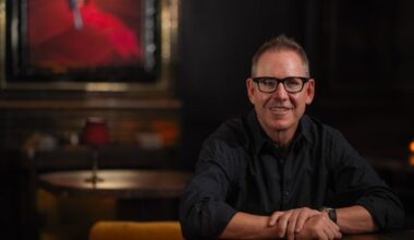 Sam Fox, the founder of Fox Restaurant Concepts, inside Society Swan, his newest Scottsdale eatery ...