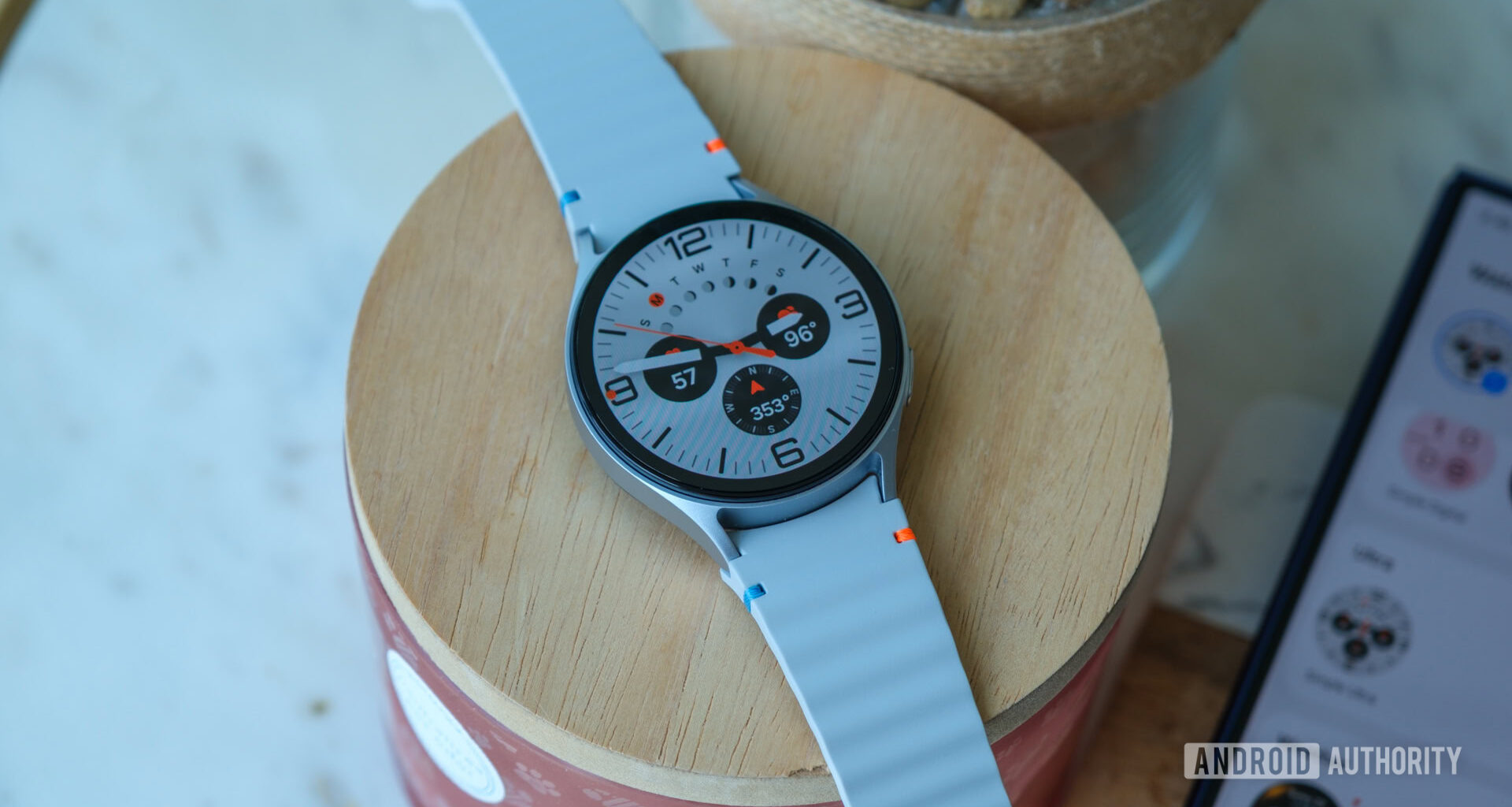 Samsung Galaxy Watch 7 laid flat