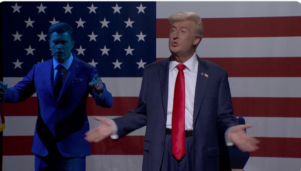 'SNL' Cold Open Skewers Trump's Late-Night TV Crackdown