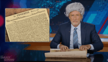 Jon Stewart On No Kings Rallies, Fox News & Trump Being 'King-Esque'