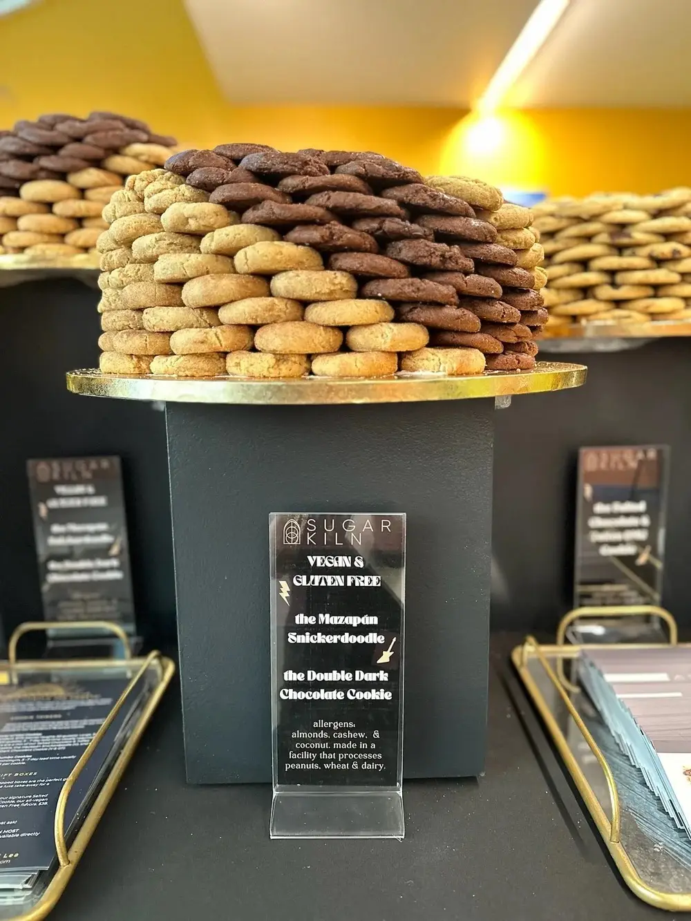 Catered Marzapan Snickerdoodle cookies from San Diego bakery and cookie shop Sugar Kiln in Barrio Logan