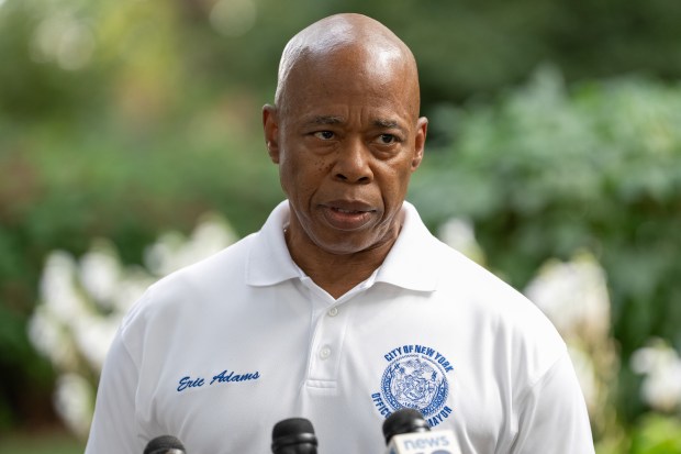 Mayor Eric Adams.