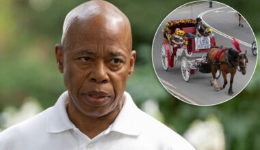 Adams shift on NYC horse carriage ban followed meets with donor who favors electric alternative