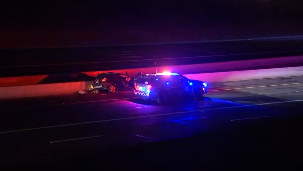 DPS troopers respond to a serious crash on westbound I-10 near 16th Street.
