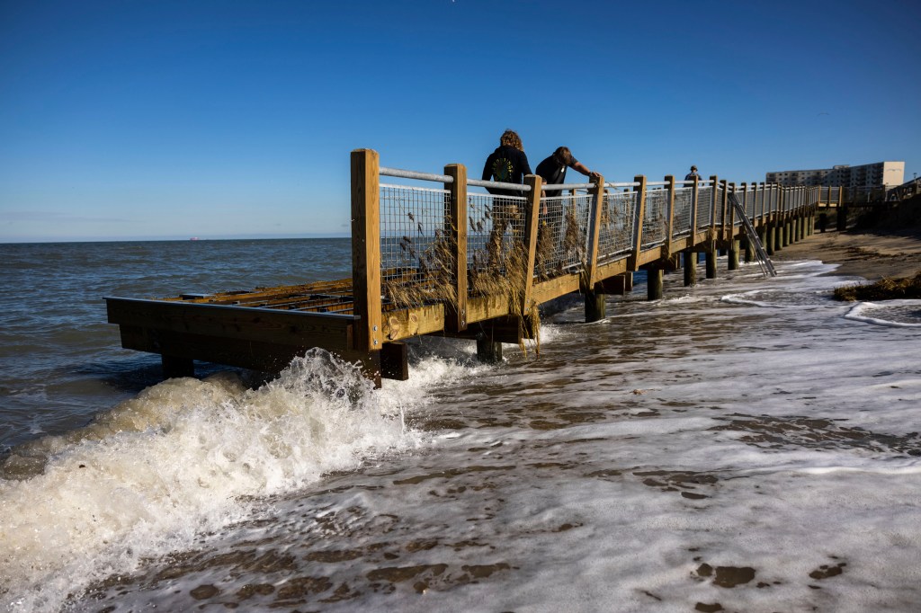 Norfolk tears down recently completed Ocean View beach ramp due to erosion
