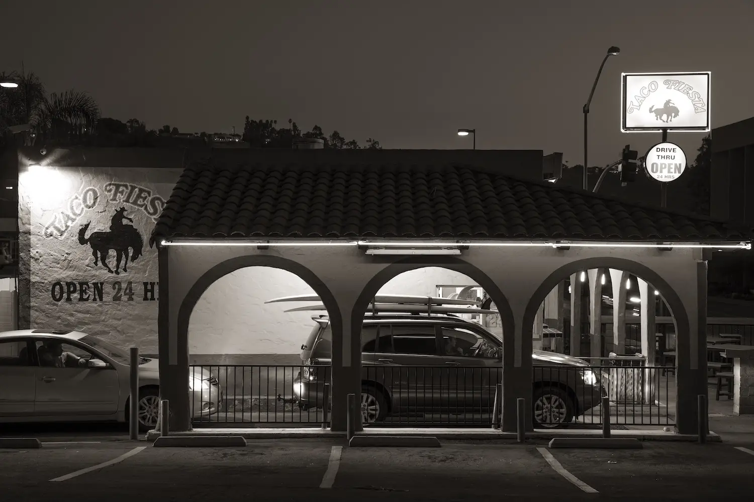 Taco Fiesta, as captured by photographer Michael Williams in his exhibit Taco Stand Vernacular 