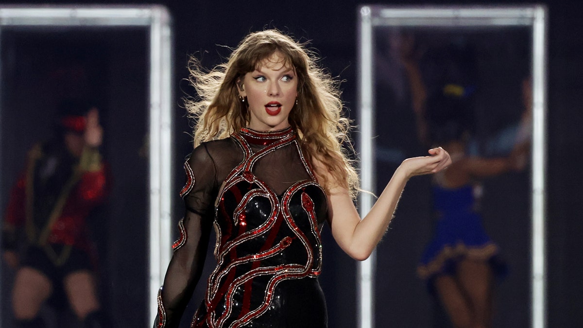 Taylor Swift during the Reputation era on tour