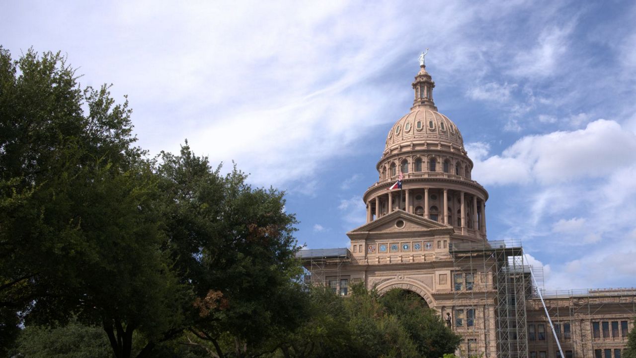 View of the Texas Capitol in Austin, Texas. (Spectrum News 1/Christine Sanchez)