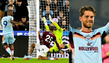 Brentford beat West Ham to earn first away win of the season