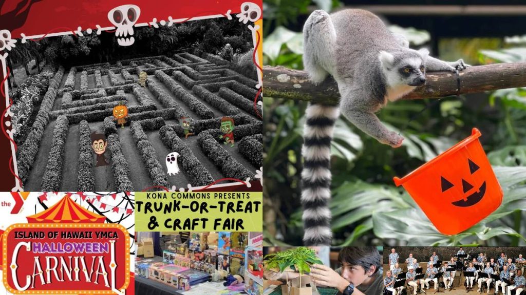 Top 10 things to do on Big Island for Oct. 24-30: Frightful fun featured at events around the island : Big Island Now