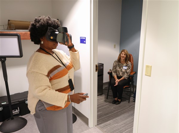 Virtual reality goggles offer peek into children services caseworkers’ investigations