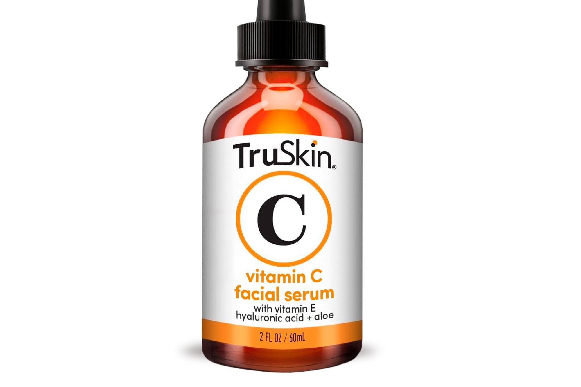 A bottle of vitamin C serum