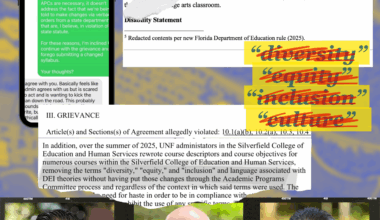 Florida wipes 'culture,' 'diversity' and other terms from UNF teacher-education courses