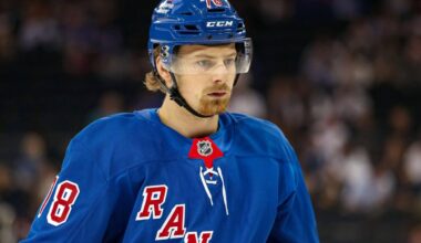 Brennan Othmann addresses trade rumors and New York Rangers shuffle lineup