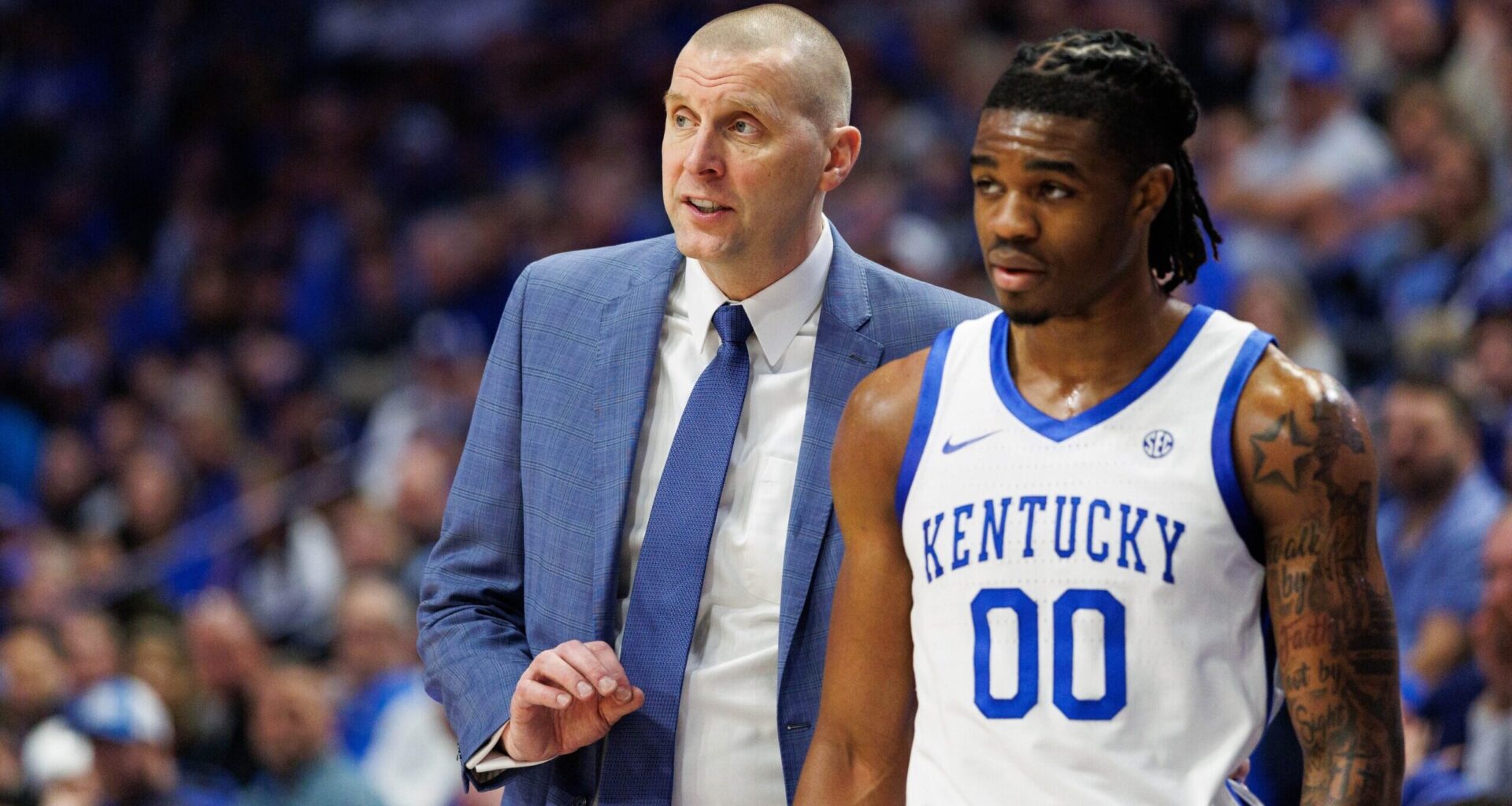 Mark Pope gives positive health update on Otega Oweh ahead of season-opener