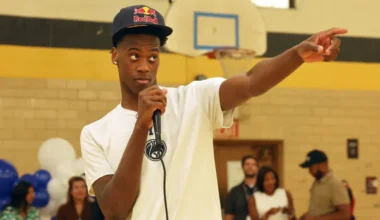 AJ Dybantsa has a two-word answer for why he chose to play at BYU image