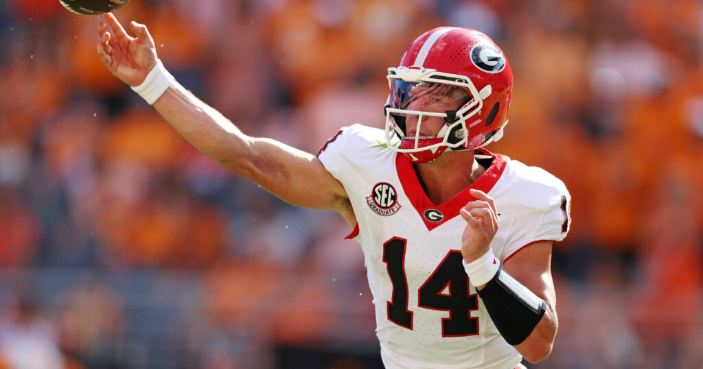 Georgia QB Gunner Stockton