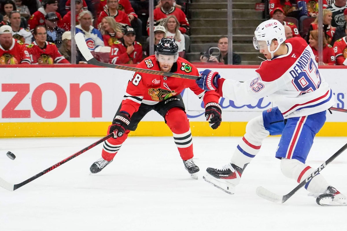 Canadiens rookie Ivan Demidov, targeted by Blackhawks, further shows what he’s all about