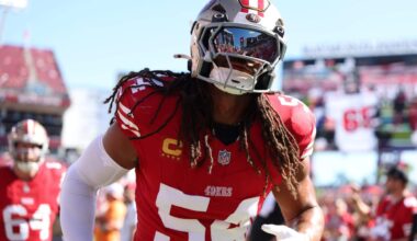 49ers star linebacker Fred Warner out for the season with broken and dislocated ankle