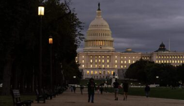 U.S. Capitol Night October 2025