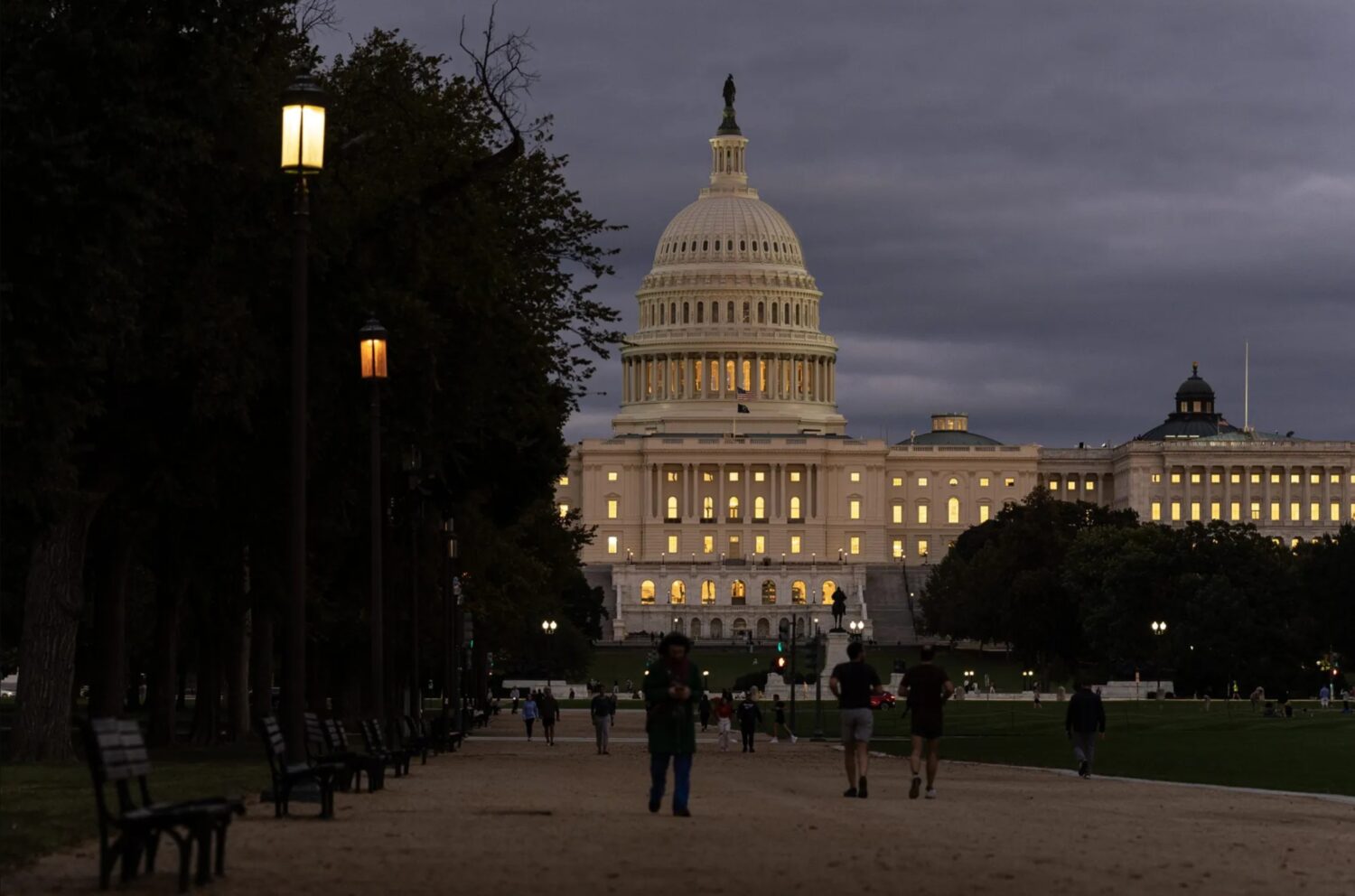 U.S. Capitol Night October 2025