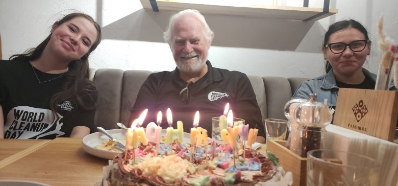 Time for a quick celebration in Ukraine