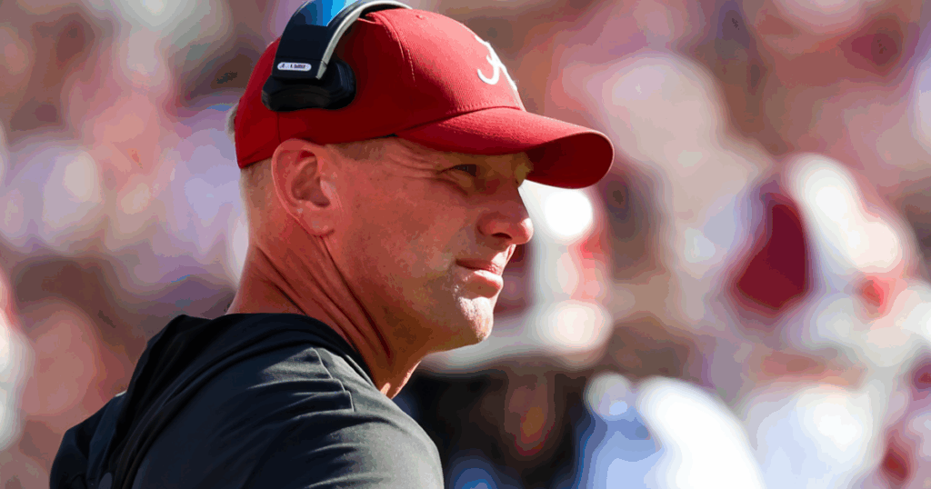 Alabama HC Kalen DeBoer