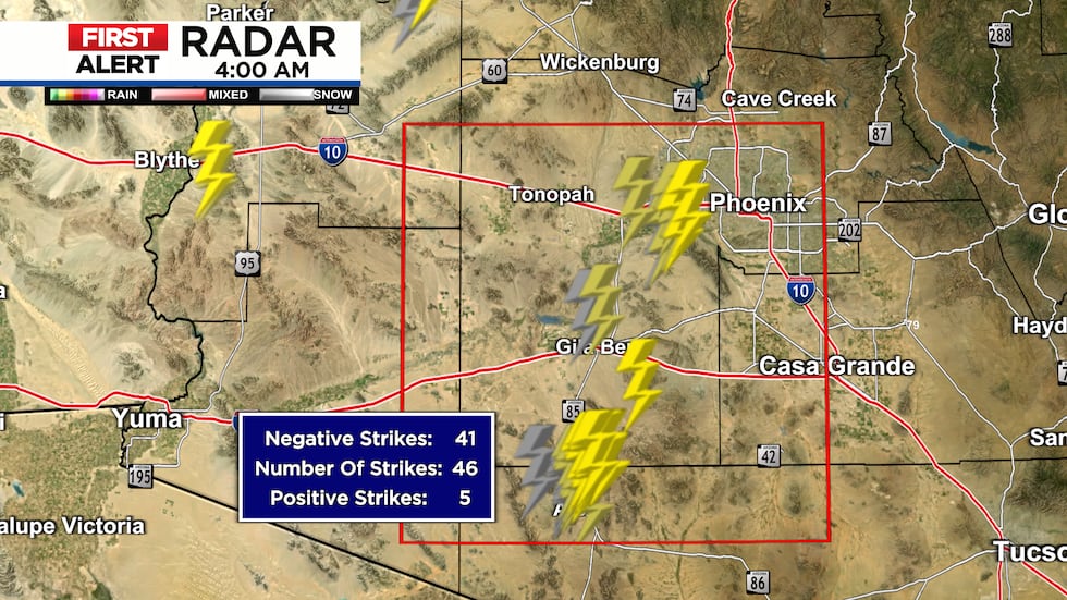 Morning Lightning Strikes