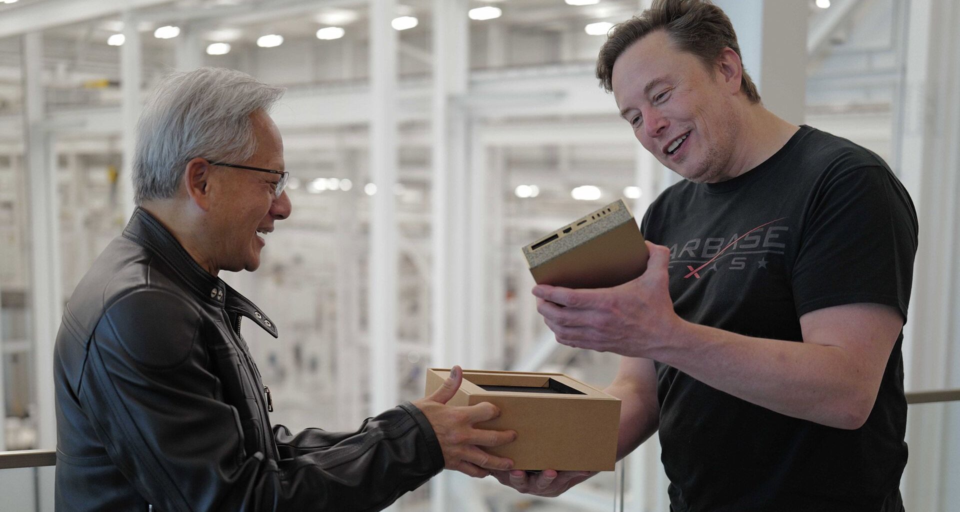 DGX Spark gets Jensen hand-delivered