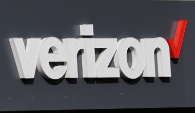 FILE - A Verizon sign is displayed on a store, Sept. 30, 2025, in Cambridge, Mass. (AP Photo/Charles Krupa, file)