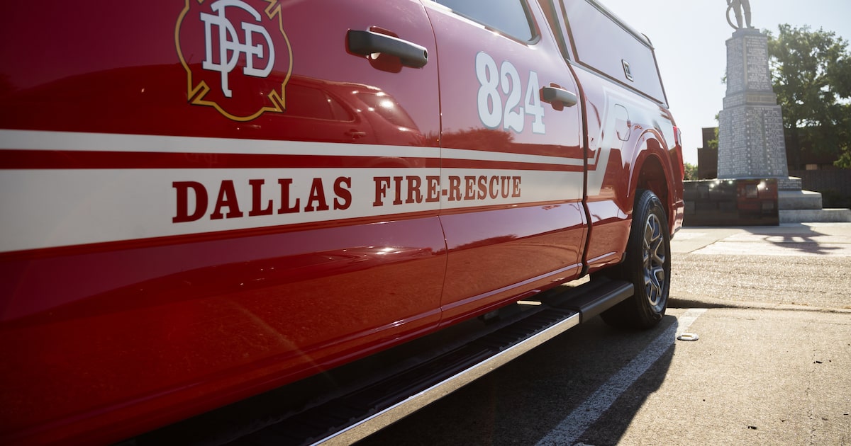 Fire engulfs RV in East Dallas – woman and her dog found dead