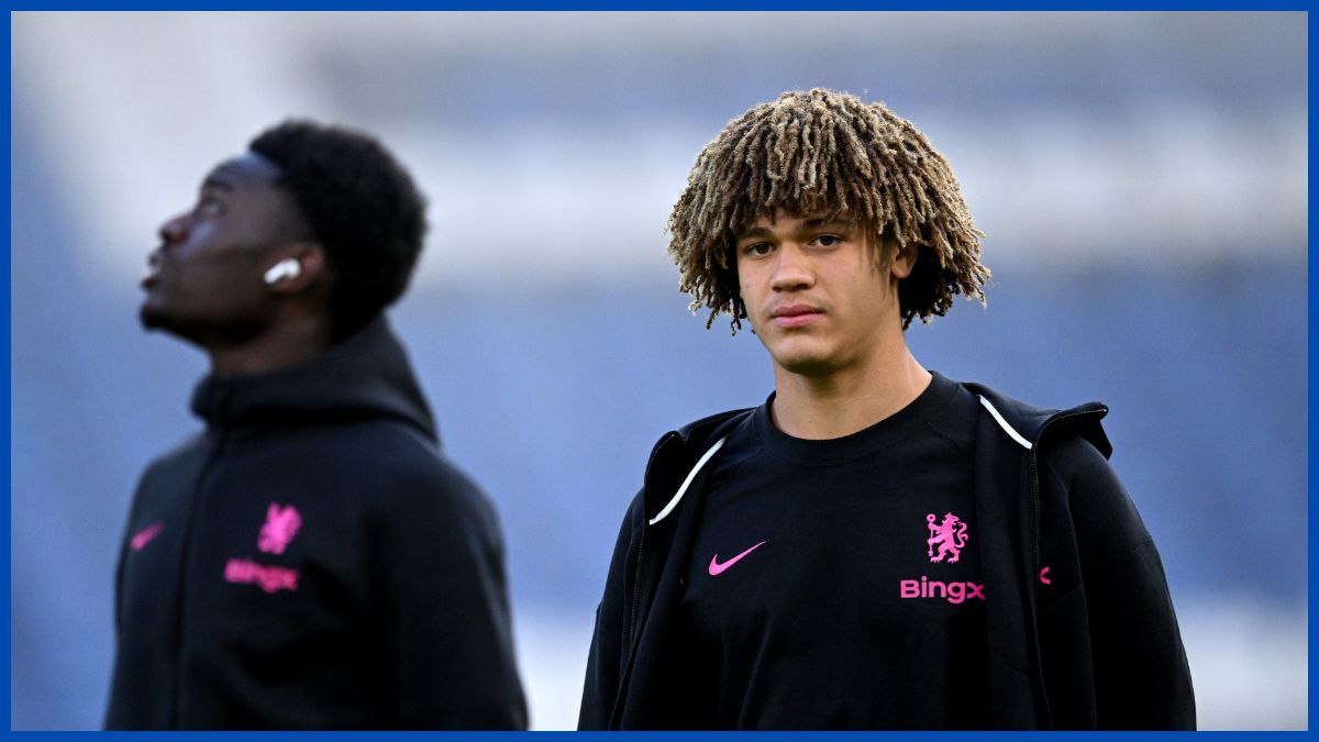 Landon Emenalo before the Conference League game. (Photo by Justin Setterfield/Getty Images)