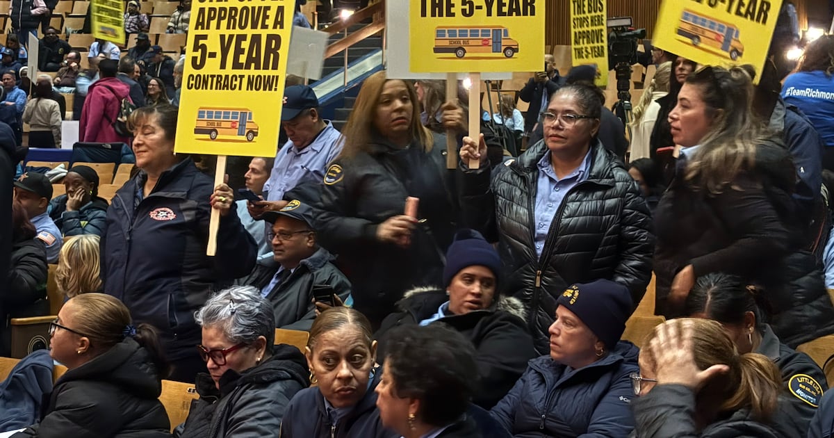 NYC school bus company standoff puts up to 60,000 students in commute limbo