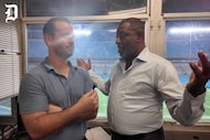 Cowboys insiders Joe Hoyt (left), Calvin Watkins (right) break down Dallas' loss to the...