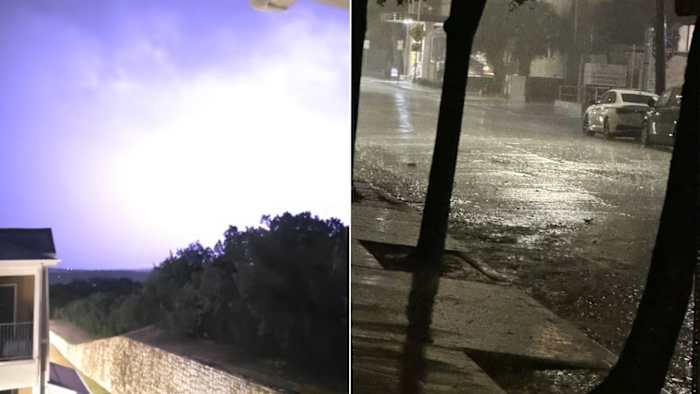 Viewers share photos, videos of storms rolling through San Antonio area