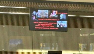 Three Canadian airports hacked to display pro-Hamas messages