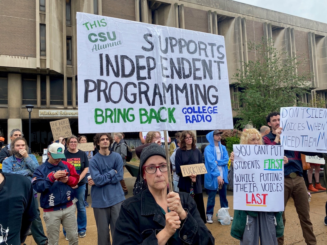 WCSB Silent Protest