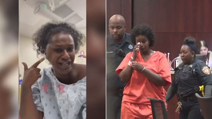 What really caused her face to swell?