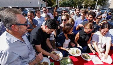 Chaos, crowds and praise on El Califa’s first day feeding D-FW Michelin-starred tacos