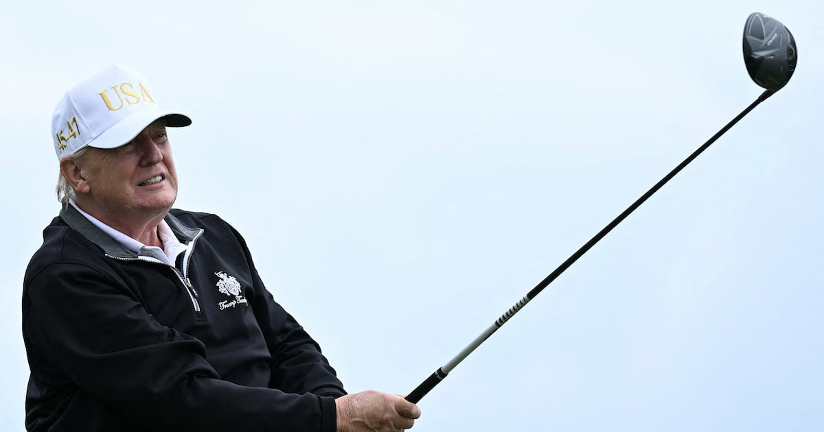 Trump, 79, Spends Second Shutdown Weekend Golfing