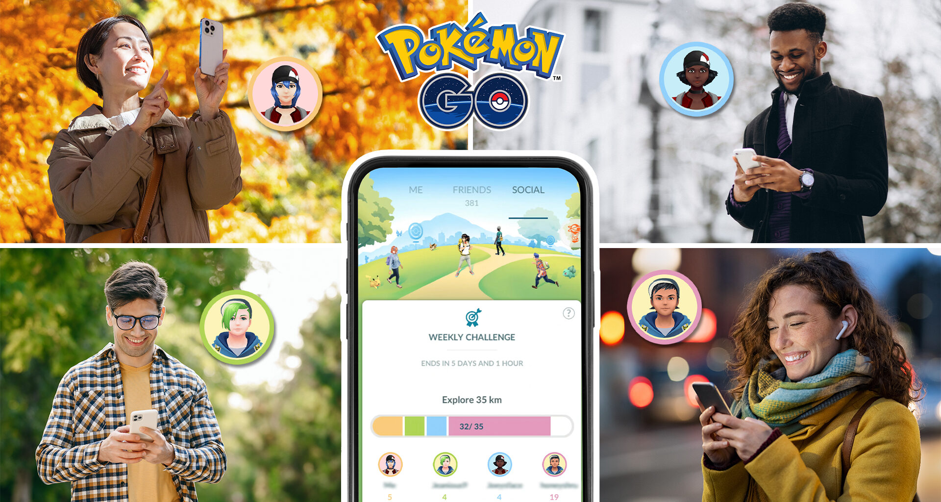 Group up and take on weekly challenges! – Pokémon GO