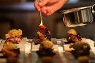 Chef Tim Love, owner of Lonesome Dove, is serving a 25-course tasting at his Fort Worth...
