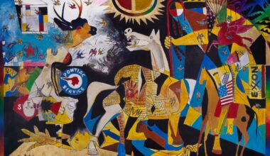 Stan Natchez, "Guernica to Wounded Knee," 2012.  Reproduced with permission.
