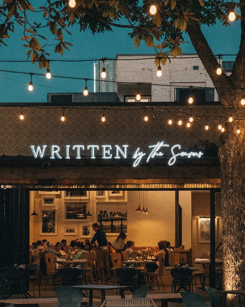 Mark Thompson praises Written by the Seasons’ globally inspired menu.
