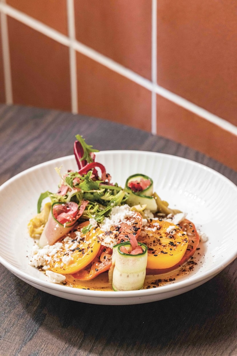 The menu at Nikki Greek Bistro & Bar has traditional Greek cuisine with a twist.