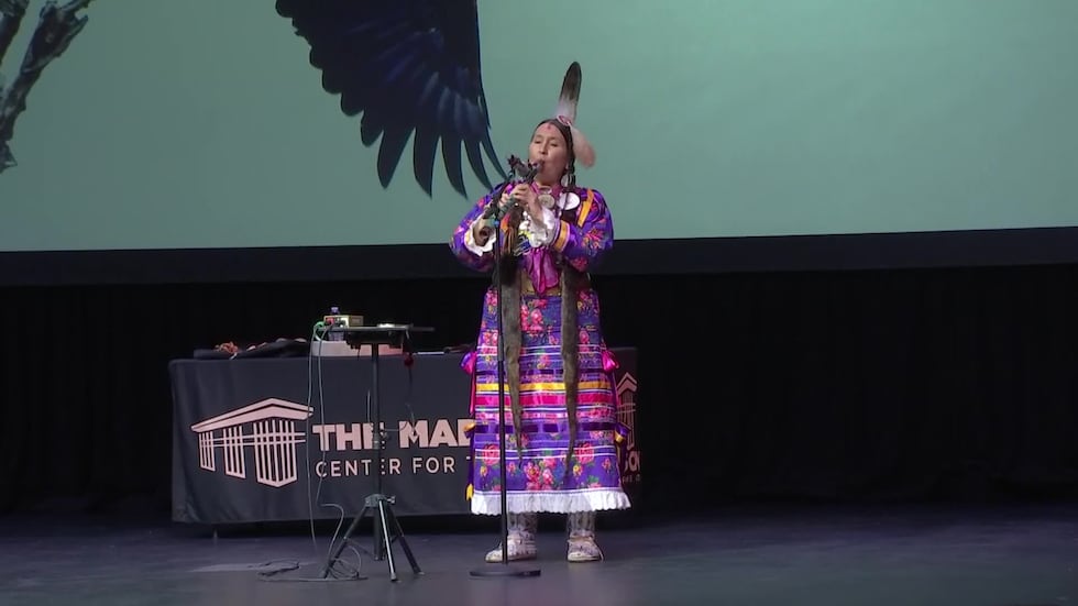 A Valley nonprofit hosted a Native American song and dance performance for students from Title...