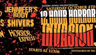 12-Hour Horror Movie Invasion At Historic Howell Theater